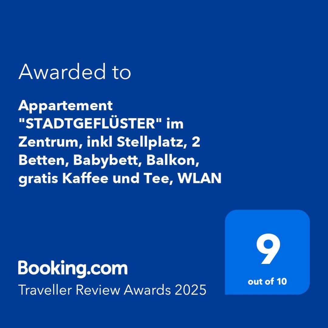 Appartement "Stadtgefluester" Im Zentrum, Inkl Stellplatz, 2 Betten, Babybett, Balkon, Gratis Kaffee Und Tee, Wlan Bautzen Luaran gambar